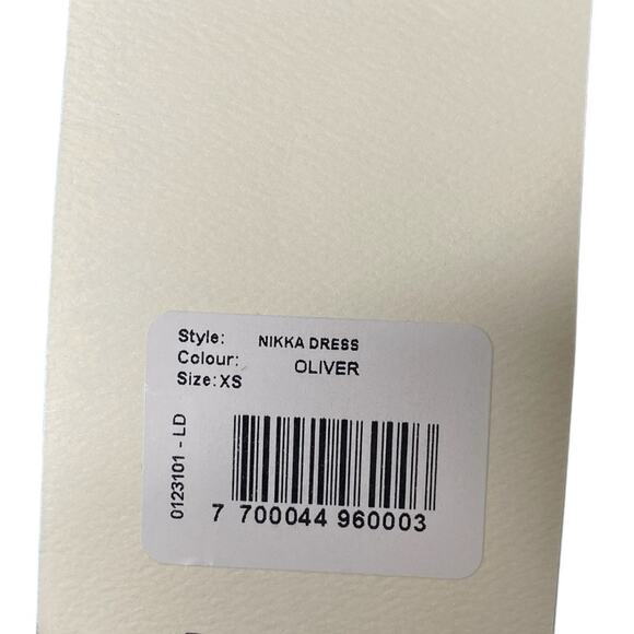 Revolve Greek Goddess Baobab Swim Coverup One Shoulder Nikka Dress Blue Size XS - Picture 8 of 13